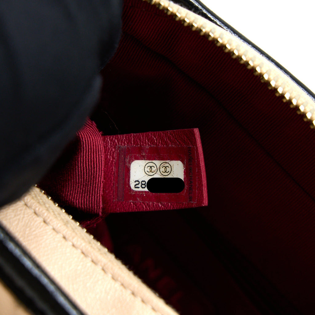 chanel-small-gabrielle-bag-aged-calfskin-beige-black-multicolour-hardware