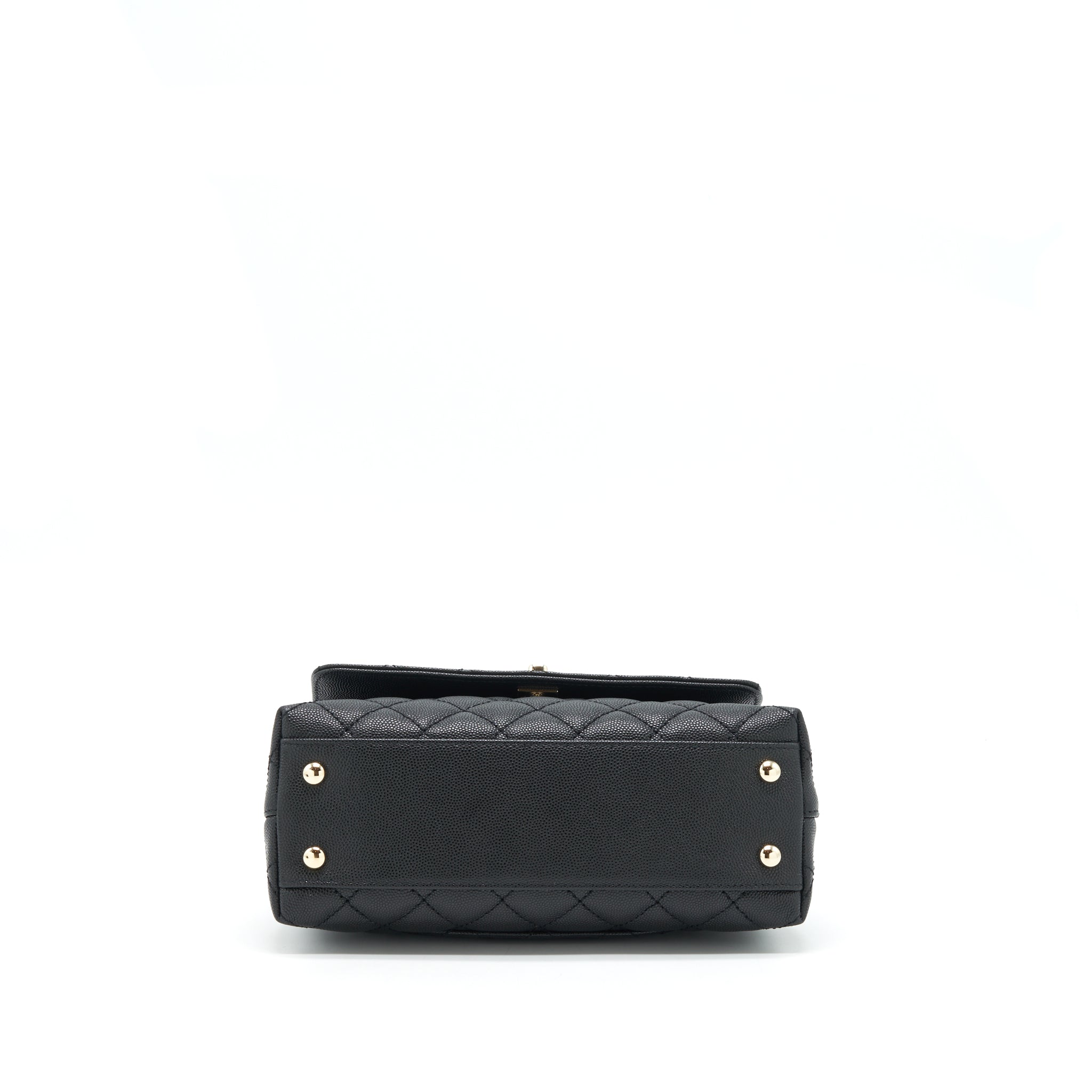 chanel-22p-small-coco-handle-caviar-black-lghw-microchip