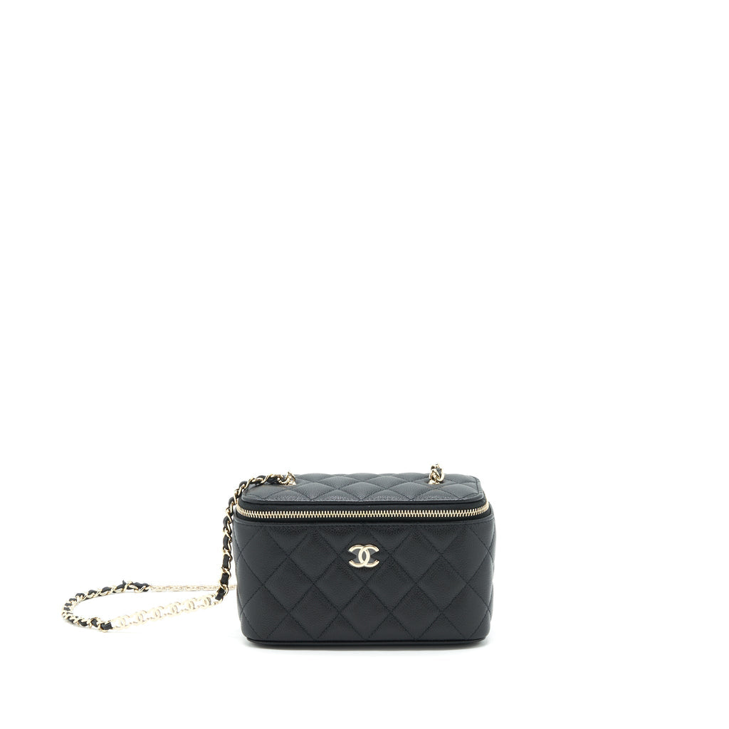 chanel-22p-long-vanity-with-logo-chain-caviar-black-lghw