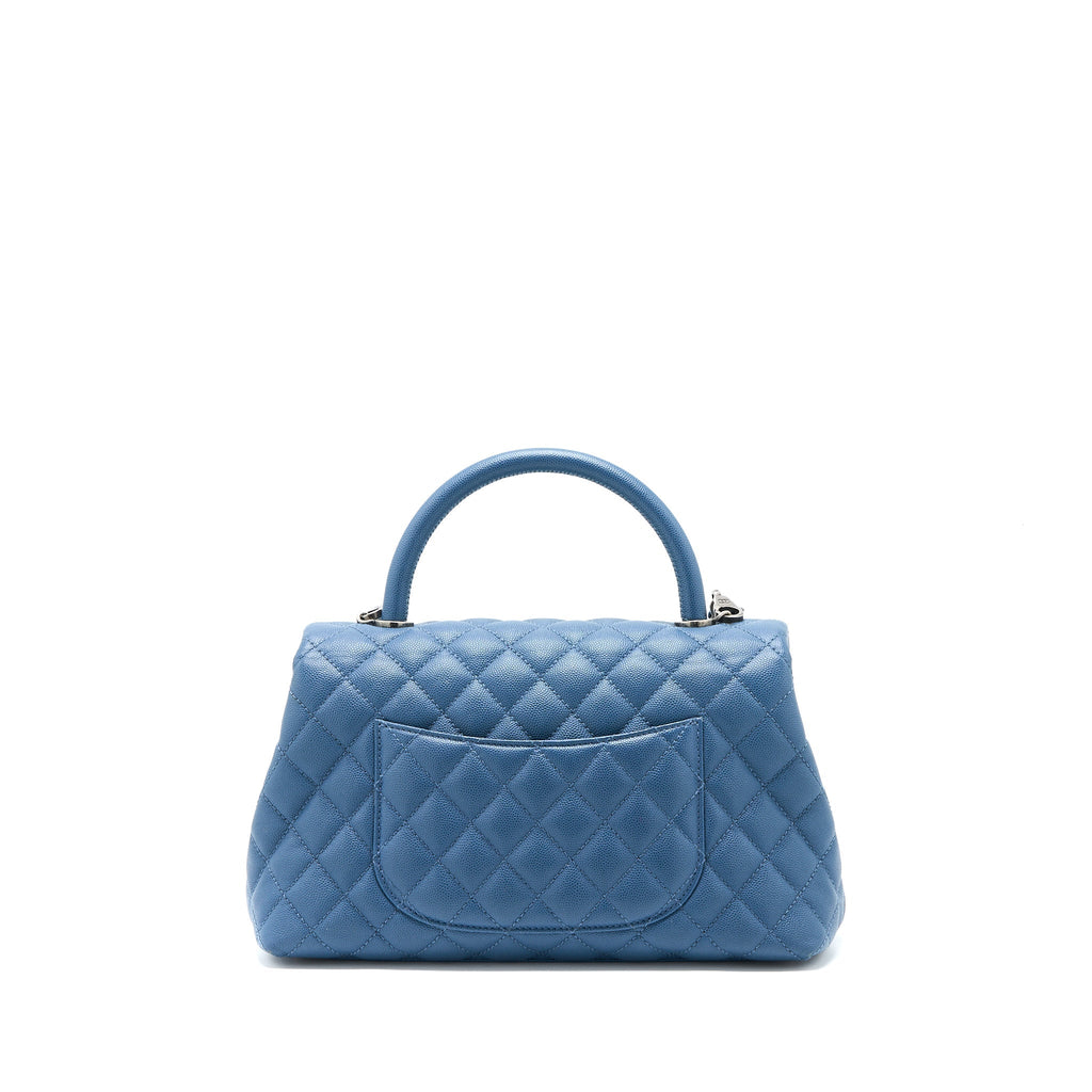 chanel-medium-coco-handle-caviar-blue-ruthenium-hardware