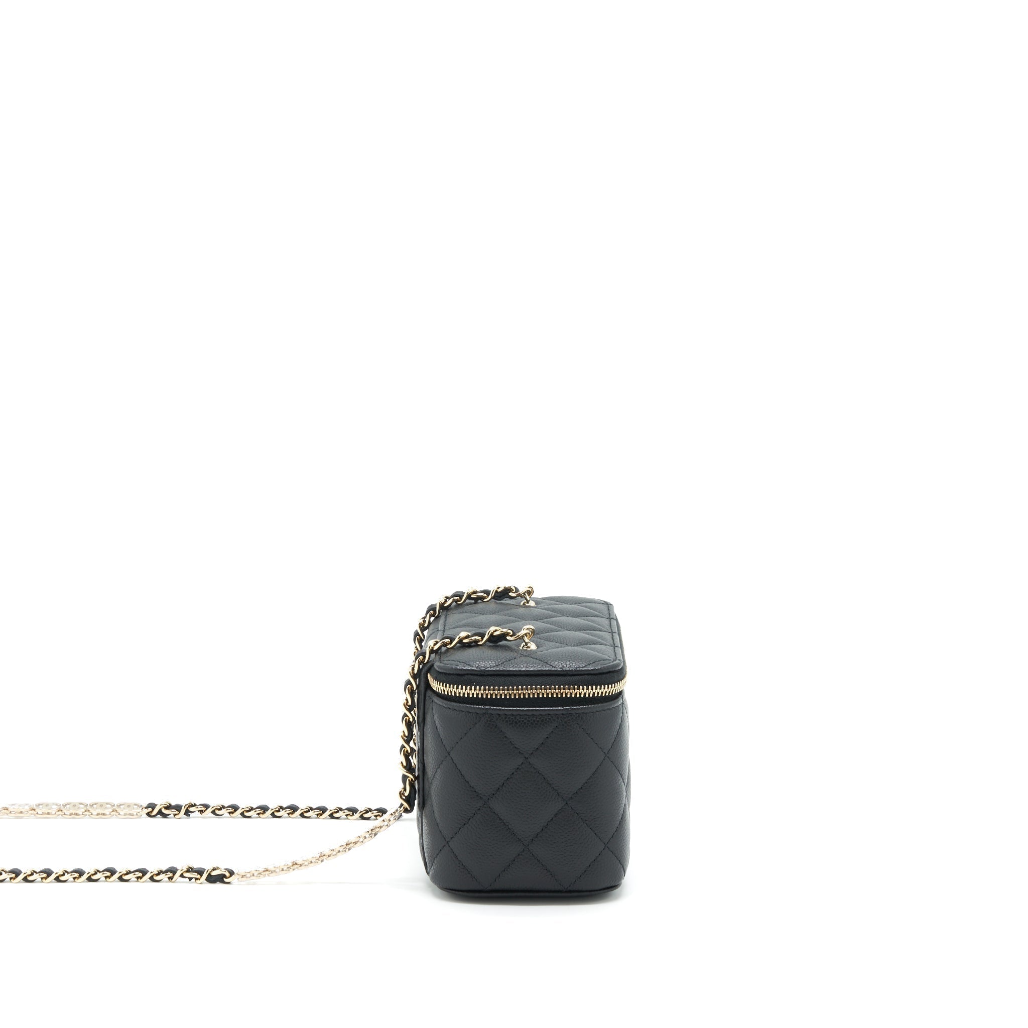chanel-22p-long-vanity-with-logo-chain-caviar-black-lghw