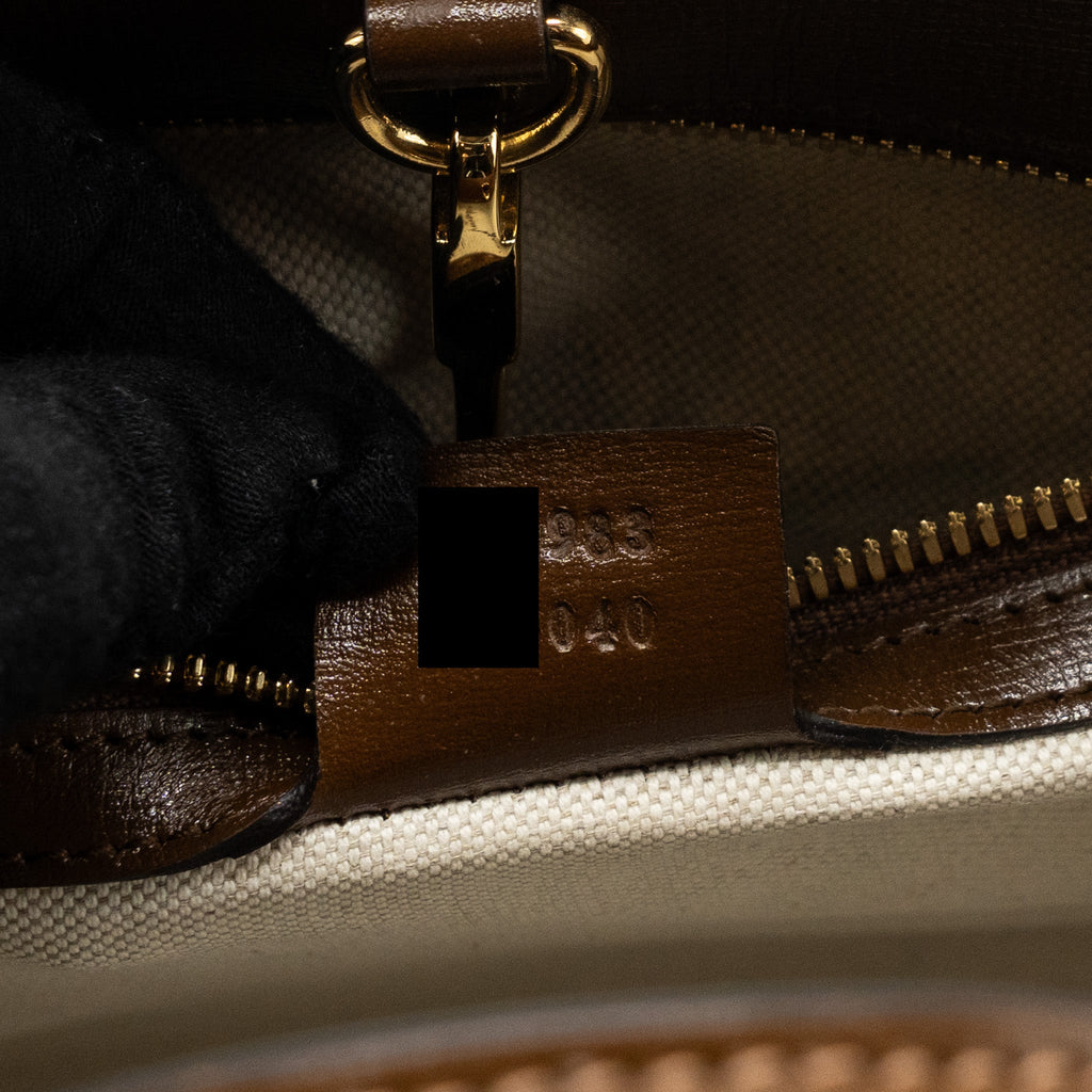 gucci-gg-small-tote-bag-gg-supreme-canvas-brown-ghw