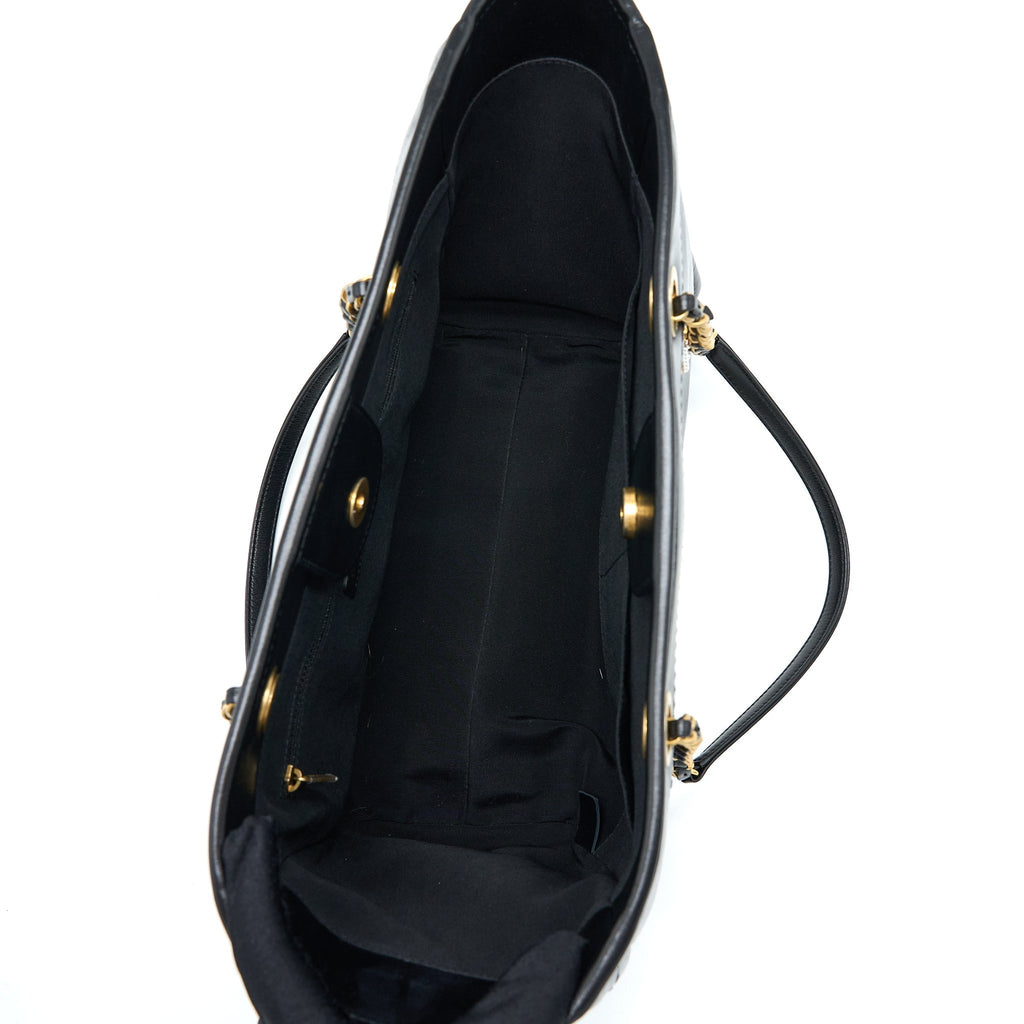 chanel-deauville-tote-bag-calfskin-black-with-detail-logo-ghw