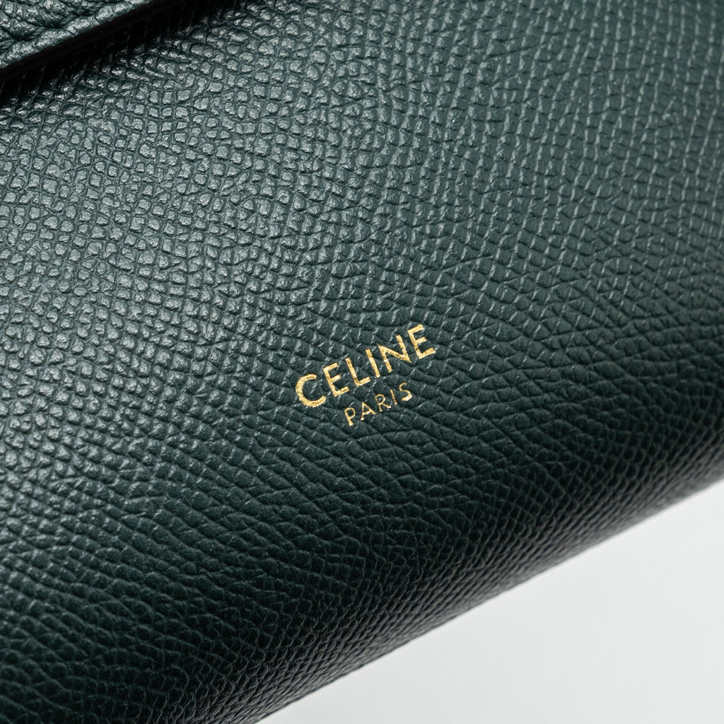 celine-pico-belt-bag-grained-calfskin-dark-green-ghw