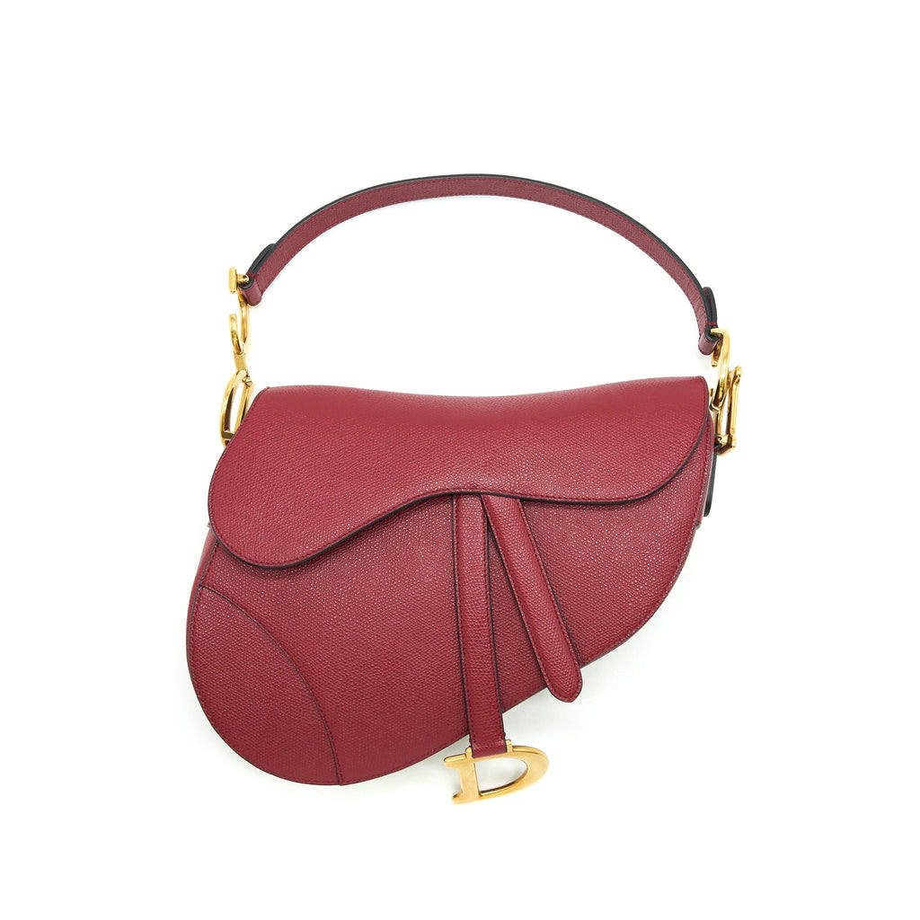 dior-medium-saddle-bag-grained-calfskin-red-ghw
