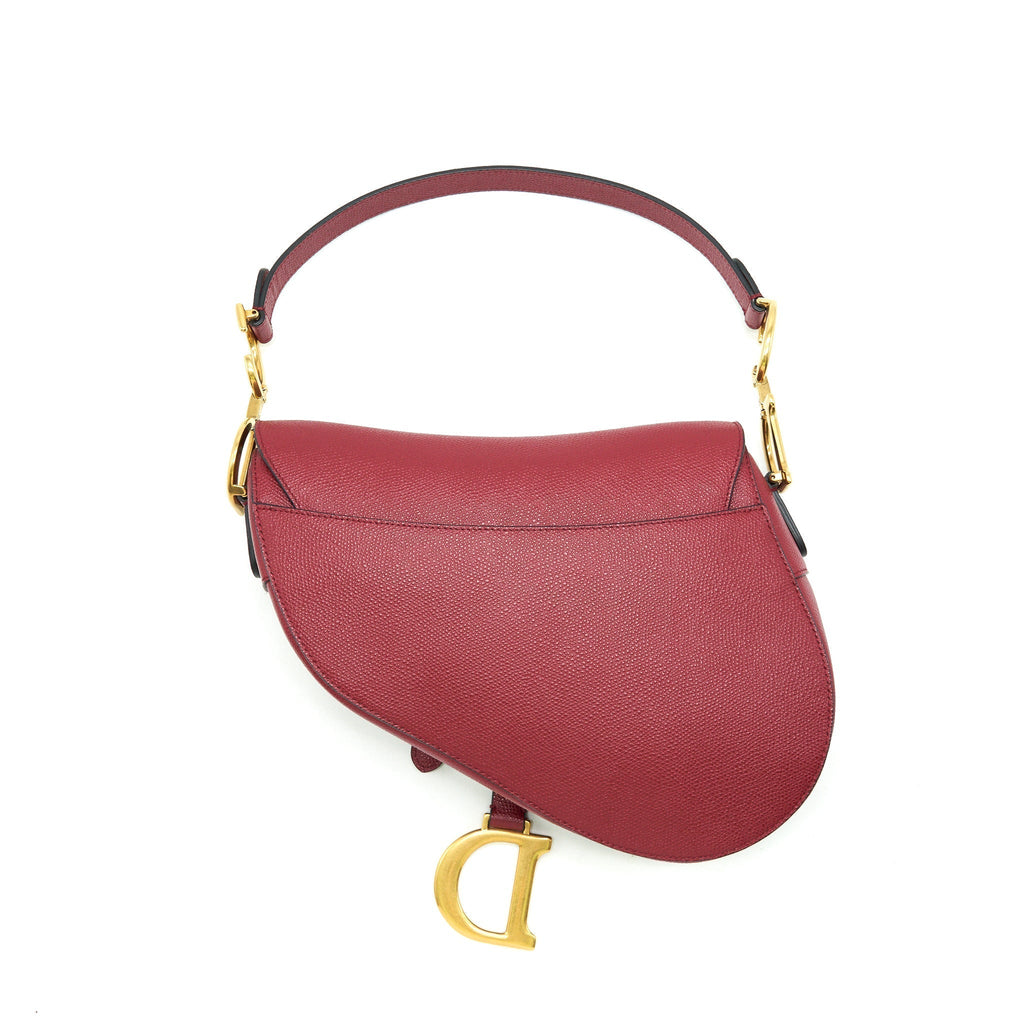 dior-medium-saddle-bag-grained-calfskin-red-ghw