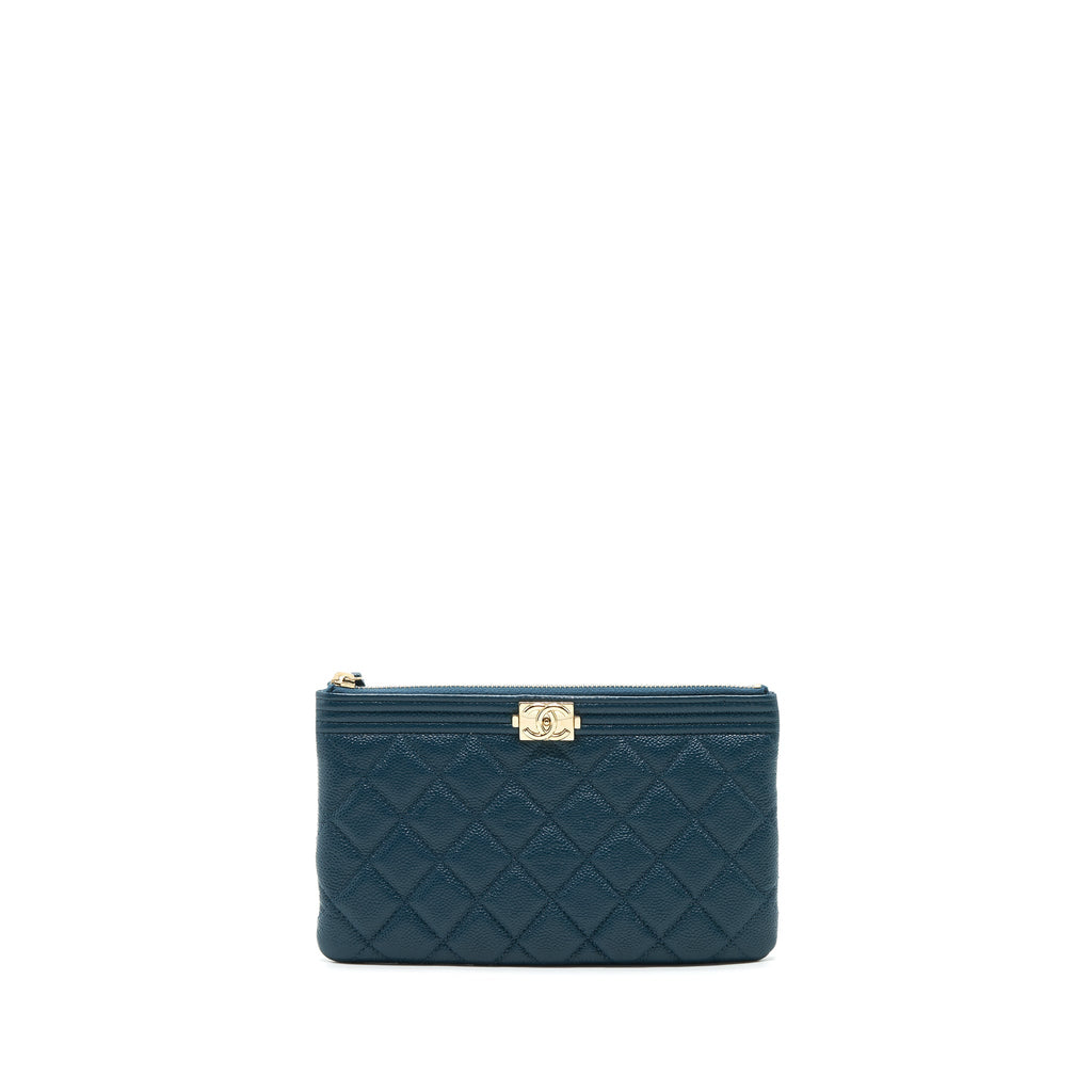 chanel-boy-pouch-caviar-dark-green-lghw