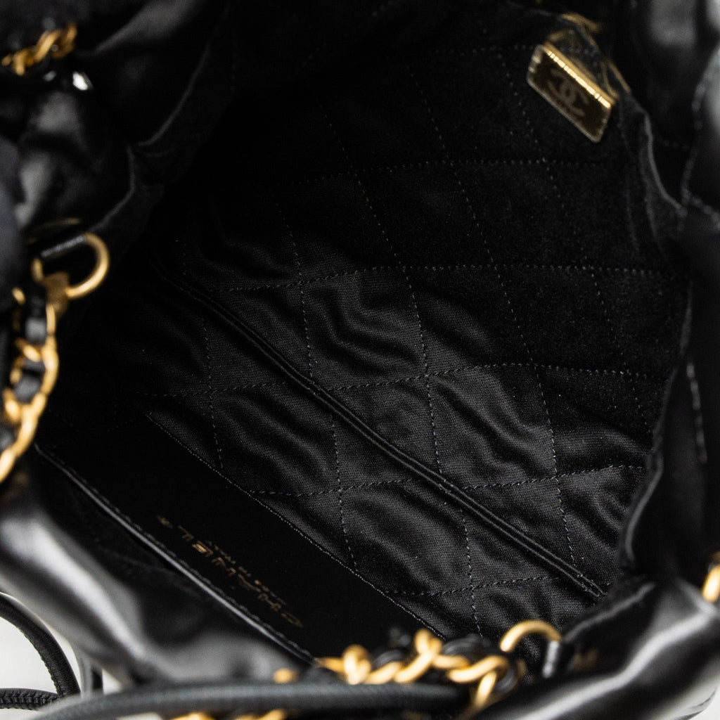 chanel-23s-mini-22-bag-shiny-calfskin-black-brushed-ghw-microchip