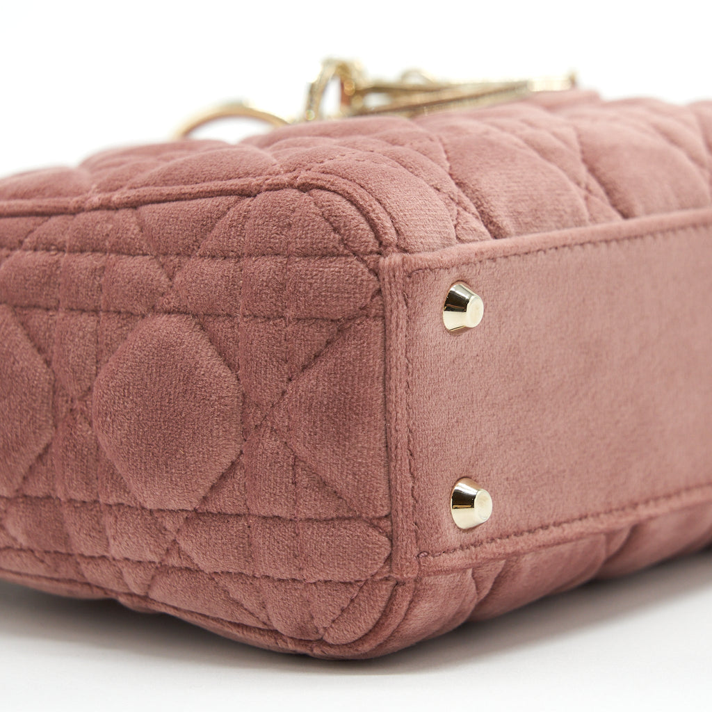 dior-mini-lady-dior-velvet-pink-with-crystal-light-gold-hardware