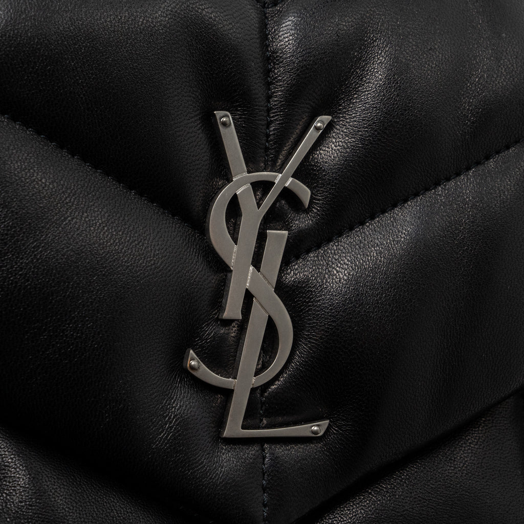 saint-laurent-small-puffer-lambskin-black-shw