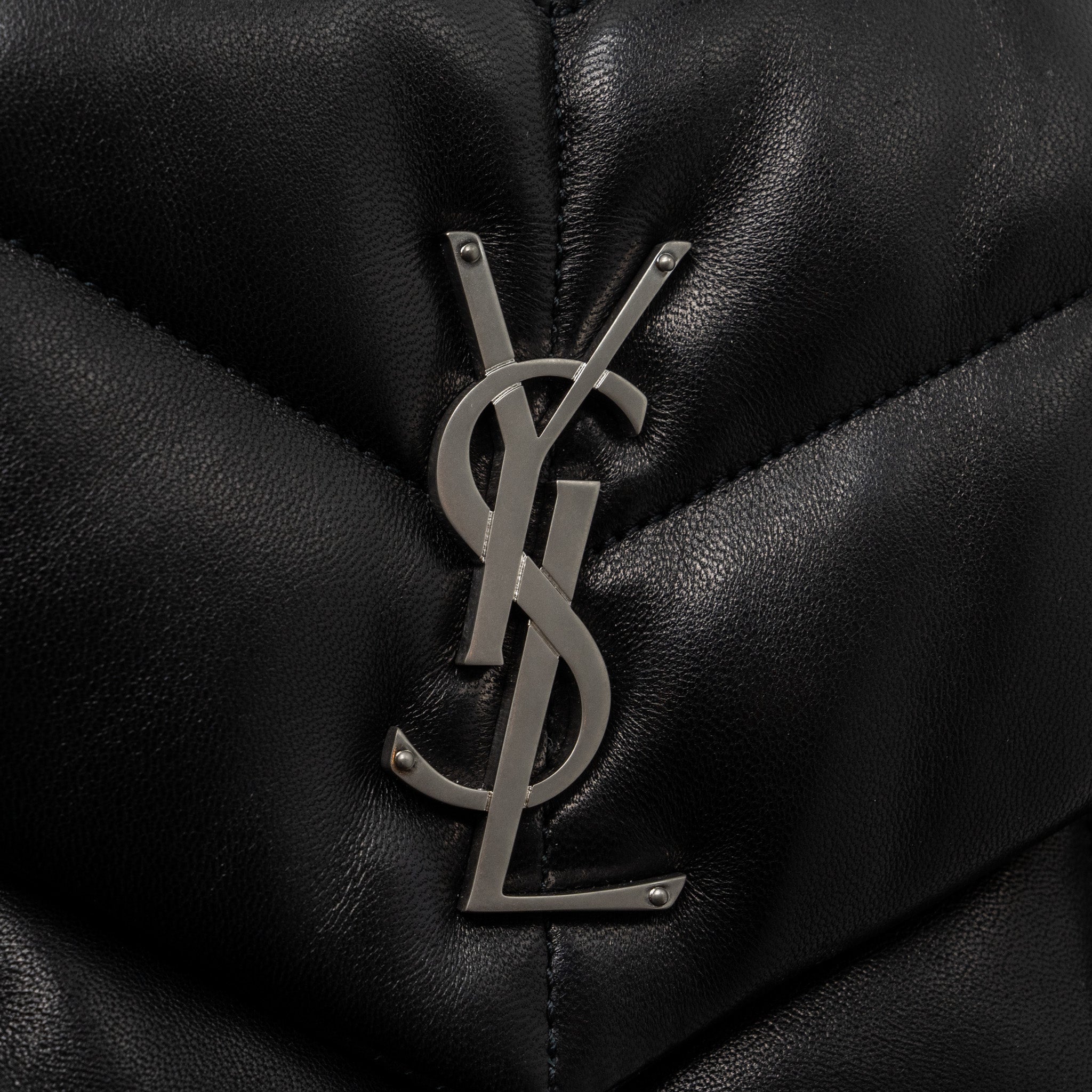 saint-laurent-small-puffer-lambskin-black-shw