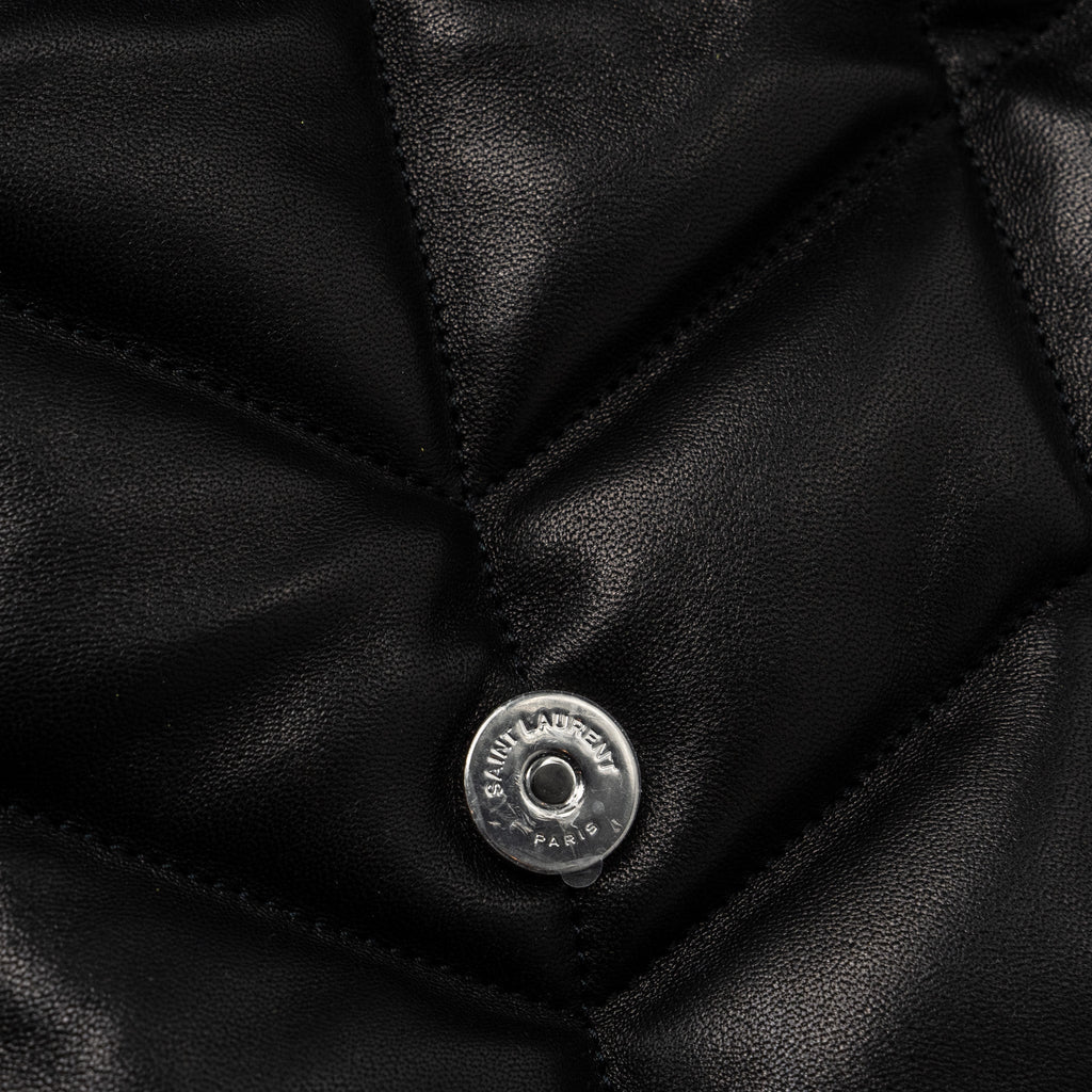 saint-laurent-small-puffer-lambskin-black-shw
