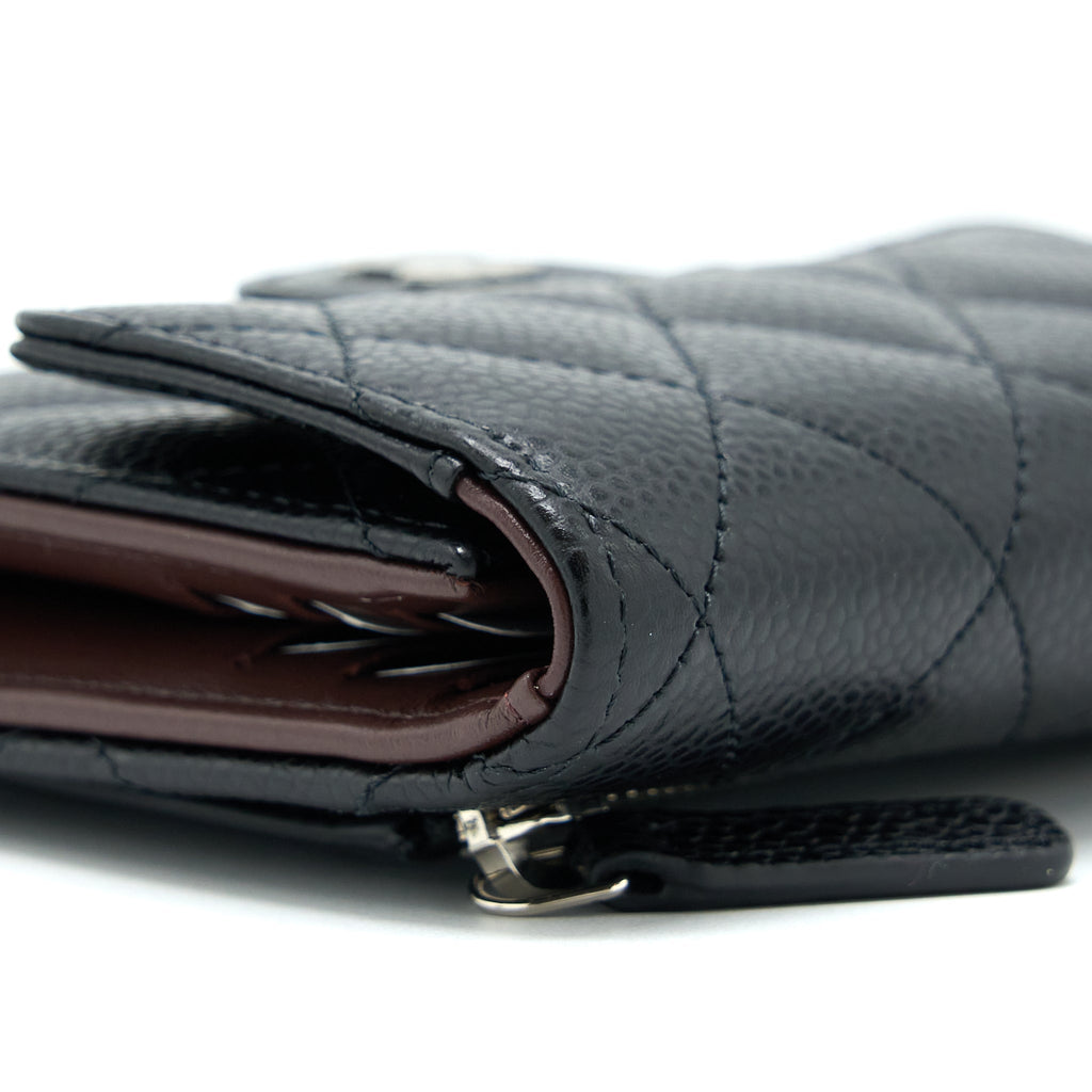chanel-classic-small-compact-wallet-caviar-black-shw