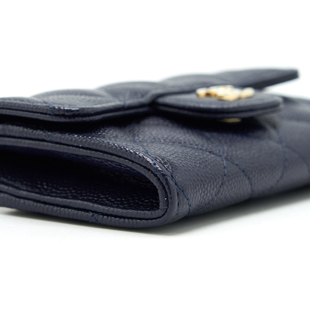 chanel-classic-flap-card-holder-caviar-navy-lghw
