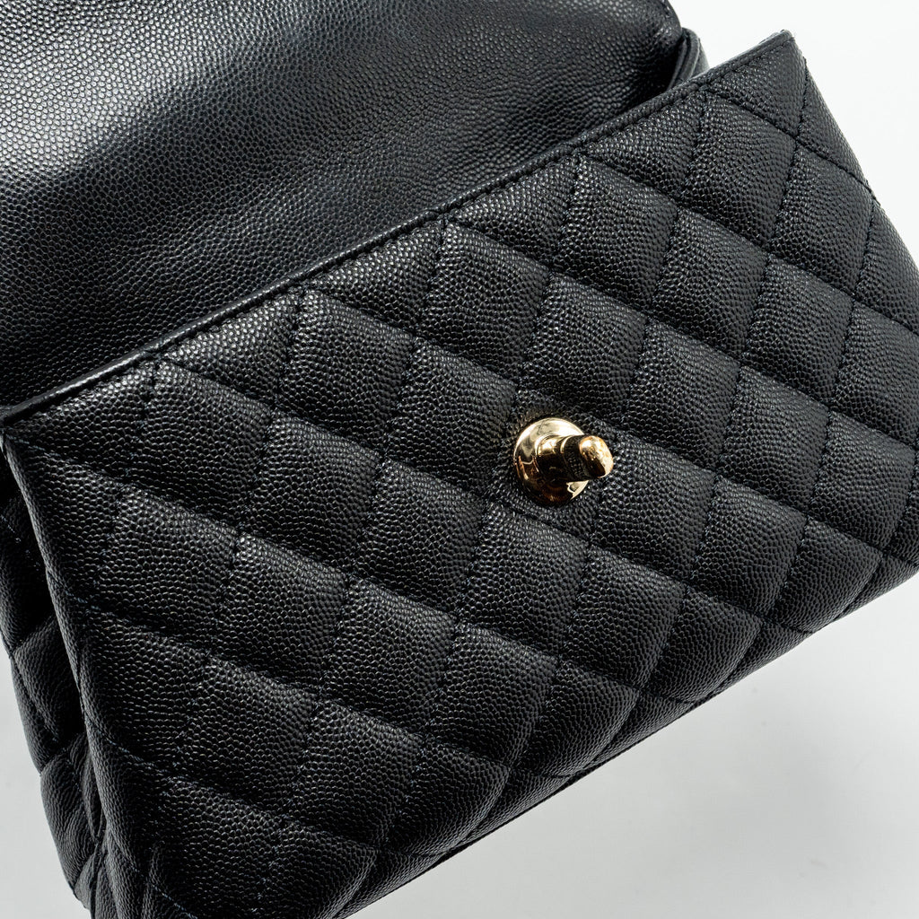 chanel-small-coco-handle-caviar-black-lghw-microchip-14