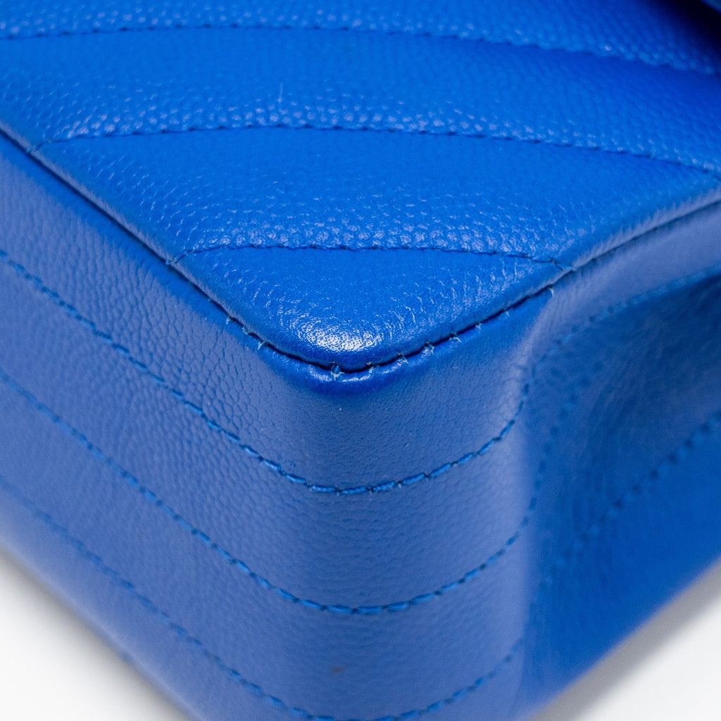 chanel-small-classic-double-flap-bag-chevron-caviar-blue-lghw
