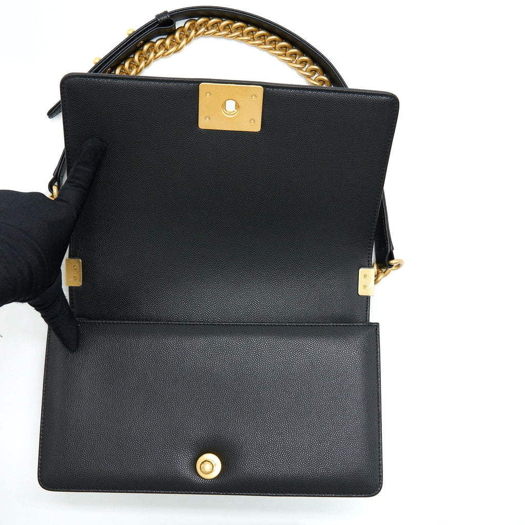chanel-medium-boy-caviar-black-brushed-gold-hardwaremicrochip