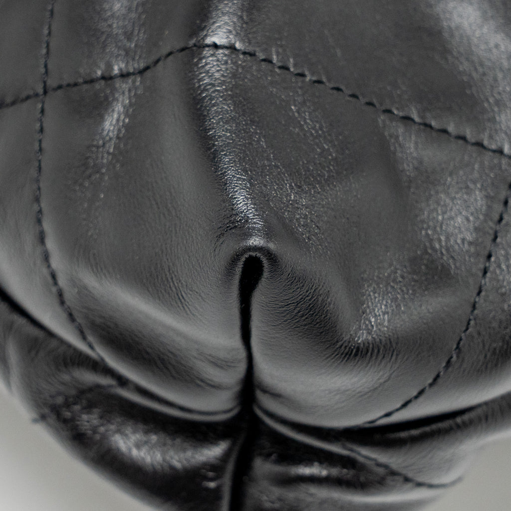chanel-small-22-shiny-calfskin-black-shw-microchip
