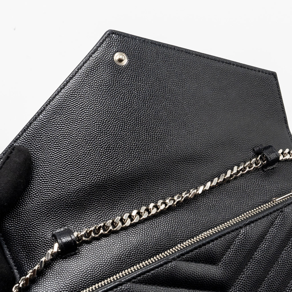saint-laurent-envelop-chain-bag-grained-calfskin-black-shw