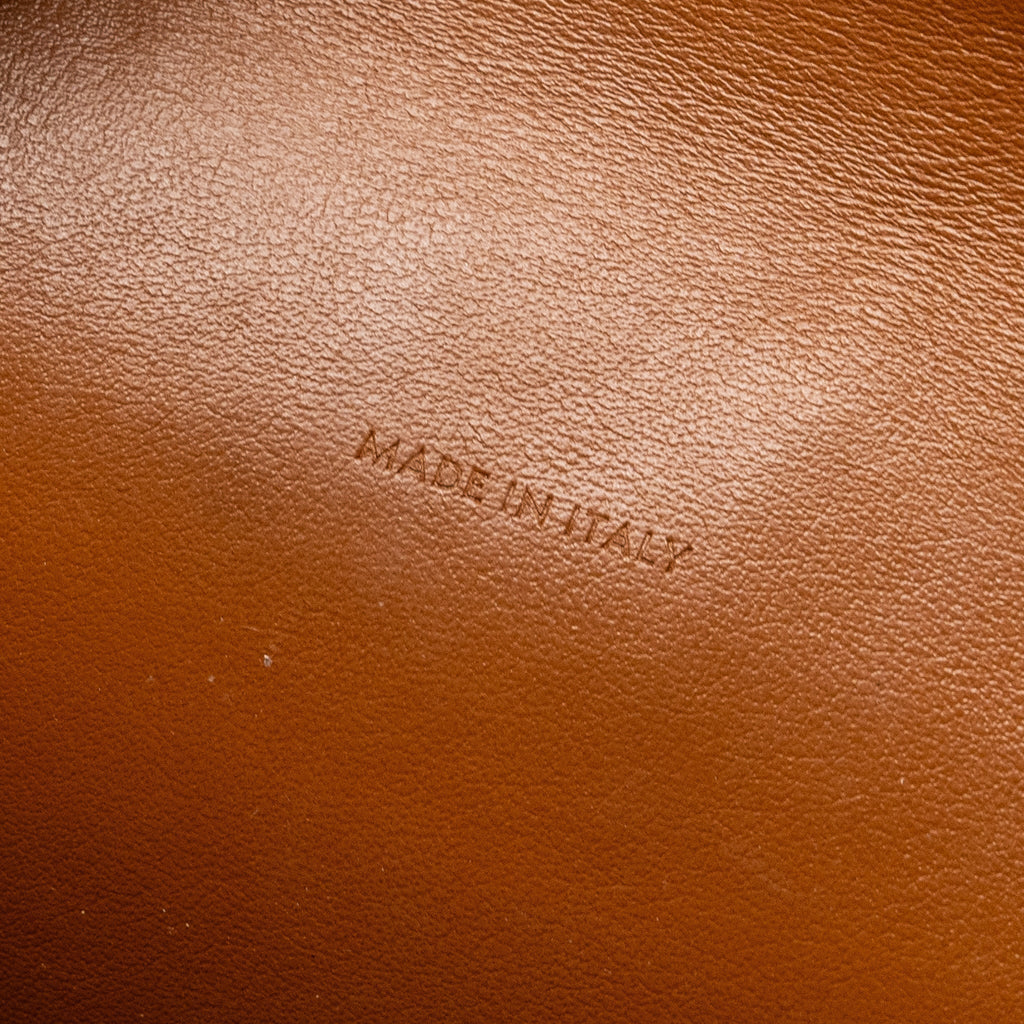 celine-wallet-on-strap-triomphe-canvas-smooth-lambskin-tan-ghw-4