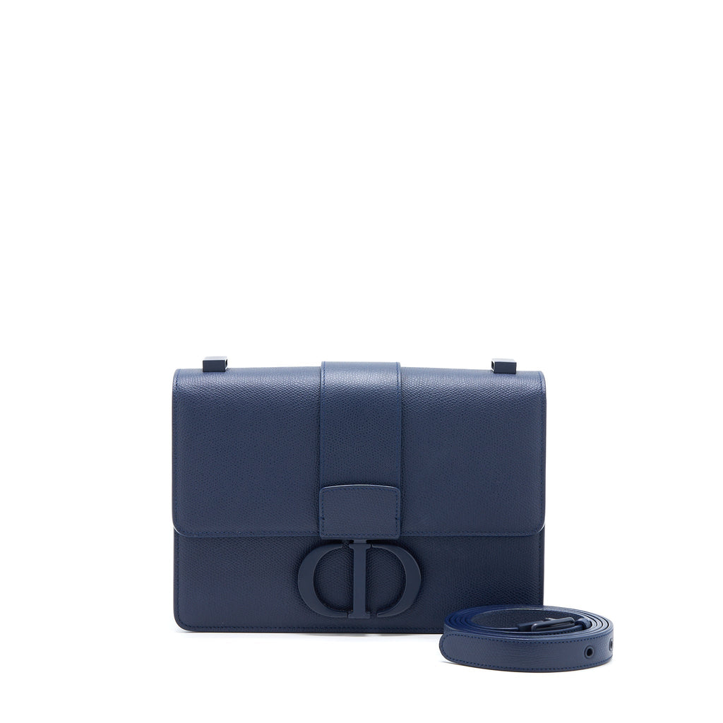 dior-montaigne-30-calfskin-navy-with-black-hardware
