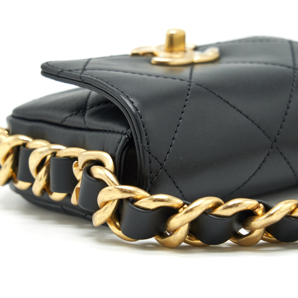 chanel-mini-flap-giant-chain-crossbody-bag-lambskin-black-brushed-ghw