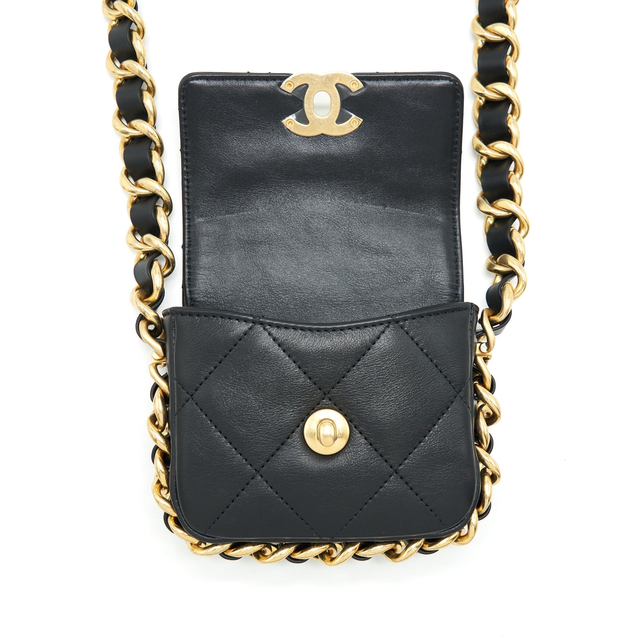 chanel-mini-flap-giant-chain-crossbody-bag-lambskin-black-brushed-ghw