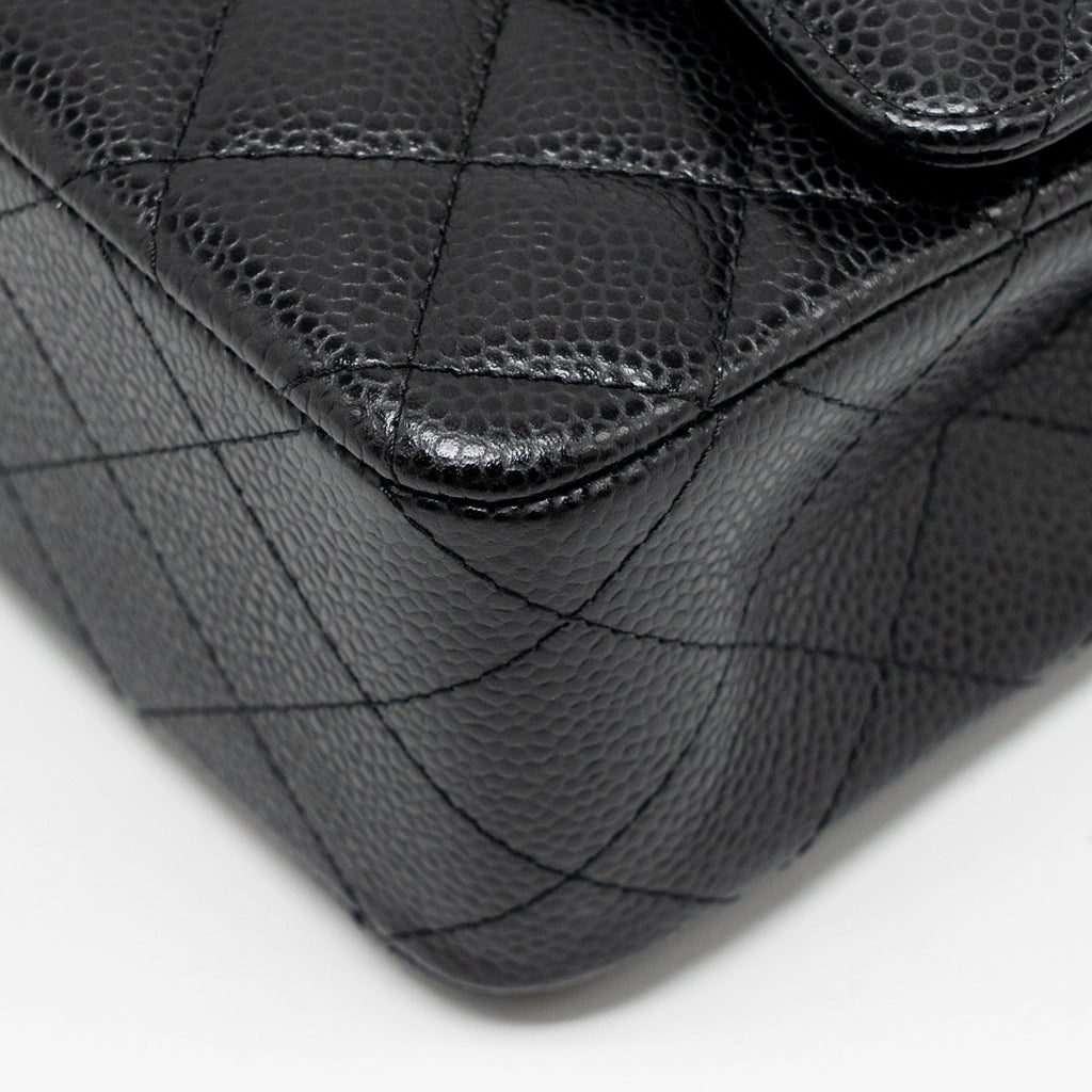 chanel-medium-classic-double-flap-bag-caviar-black-shw-15