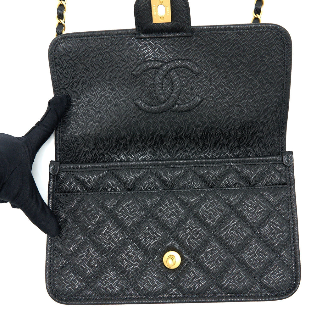 chanel-22k-top-handle-messenger-bag-caviar-black-brushed-ghw-microchip
