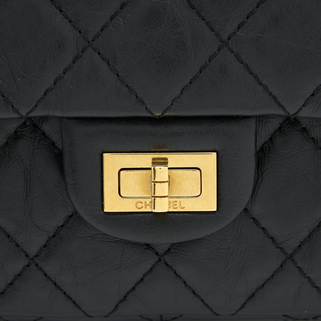 chanel-2-55-reissue-medium-double-flap-bag-calfskin-black-ruthenium-gold-hardware