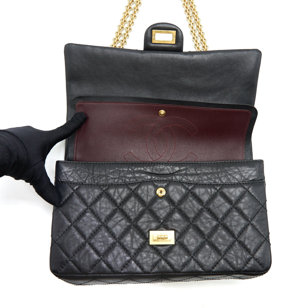 chanel-2-55-reissue-medium-double-flap-bag-calfskin-black-ruthenium-gold-hardware