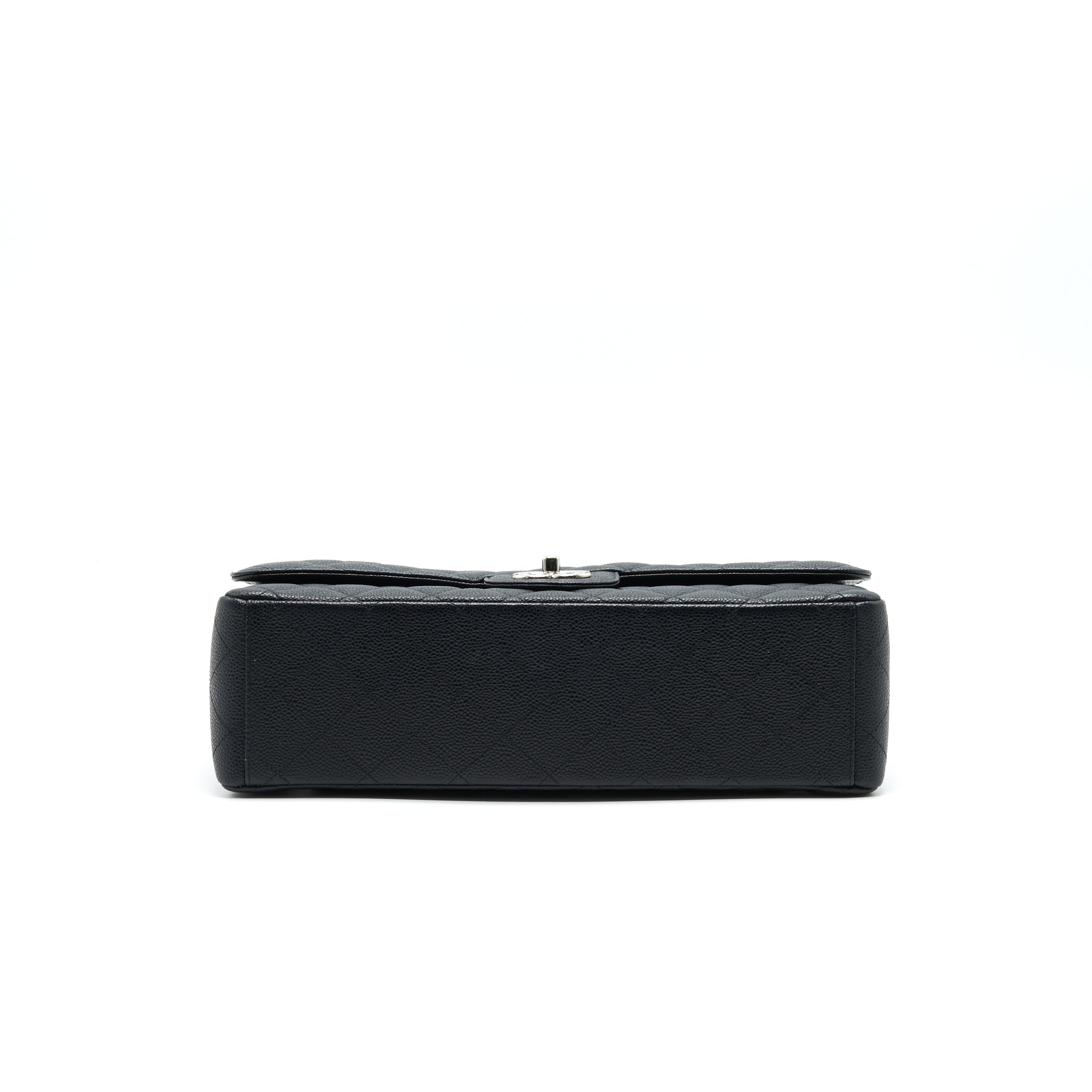 chanel-cavier-classic-maxi-double-flap-bag-black-shw
