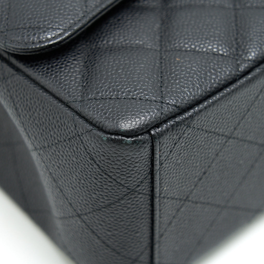 chanel-cavier-classic-maxi-double-flap-bag-black-shw