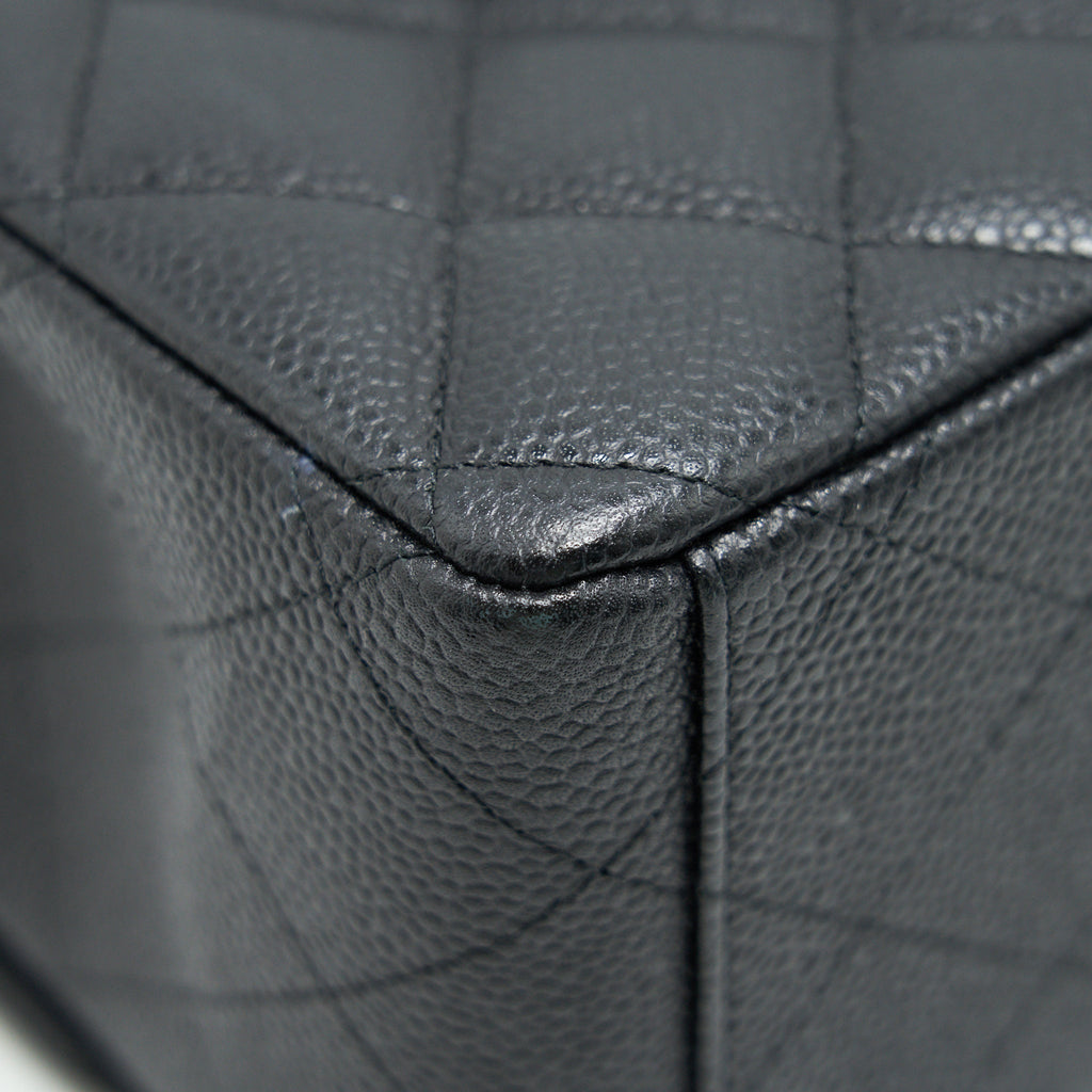 chanel-cavier-classic-maxi-double-flap-bag-black-shw