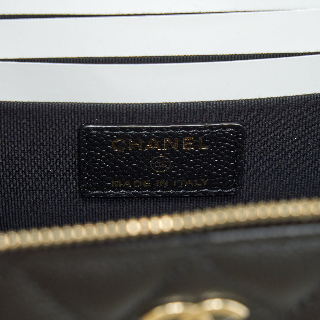 chanel-22p-long-vanity-with-logo-chain-caviar-black-lghw
