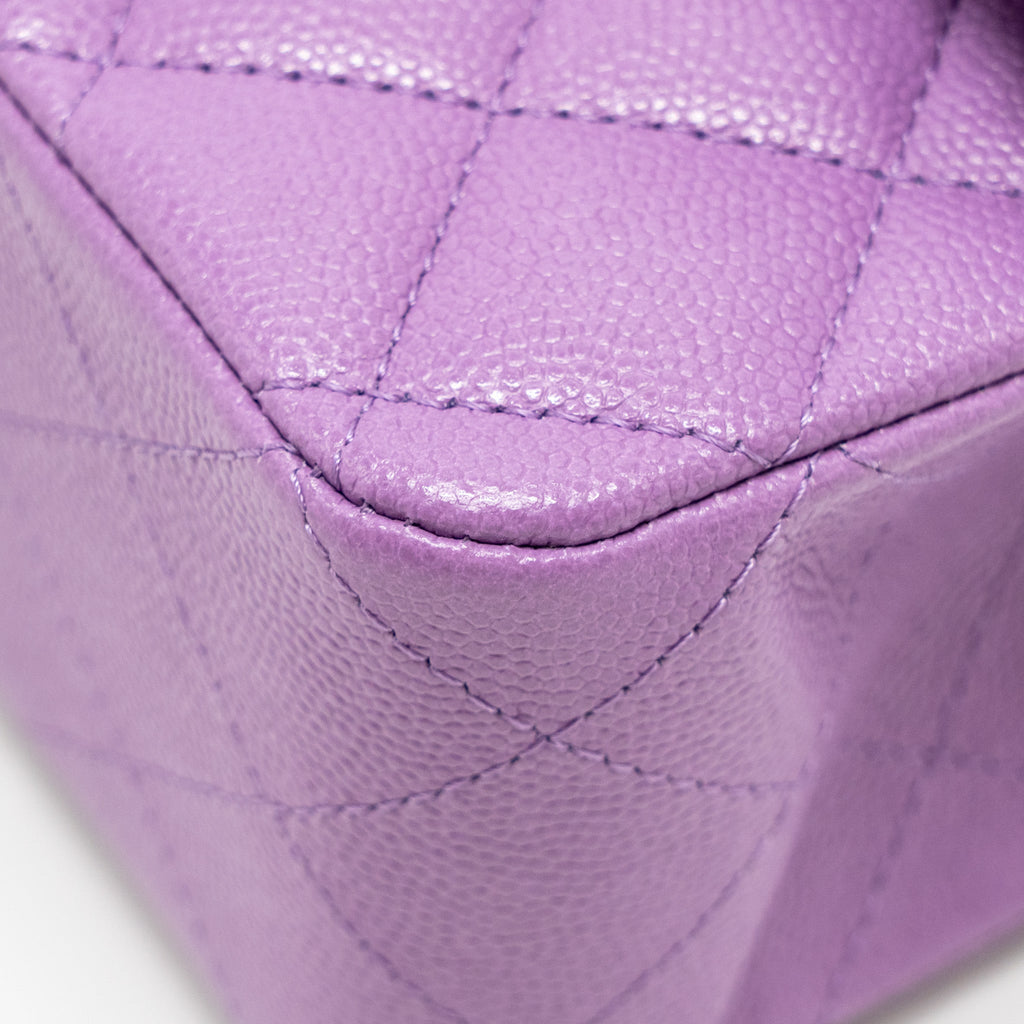 chanel-medium-classic-double-flap-bag-caviar-purple-lghw-microchip