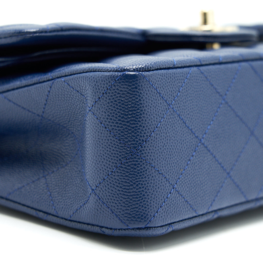 chanel-classic-small-double-flap-caviar-navy-lghw