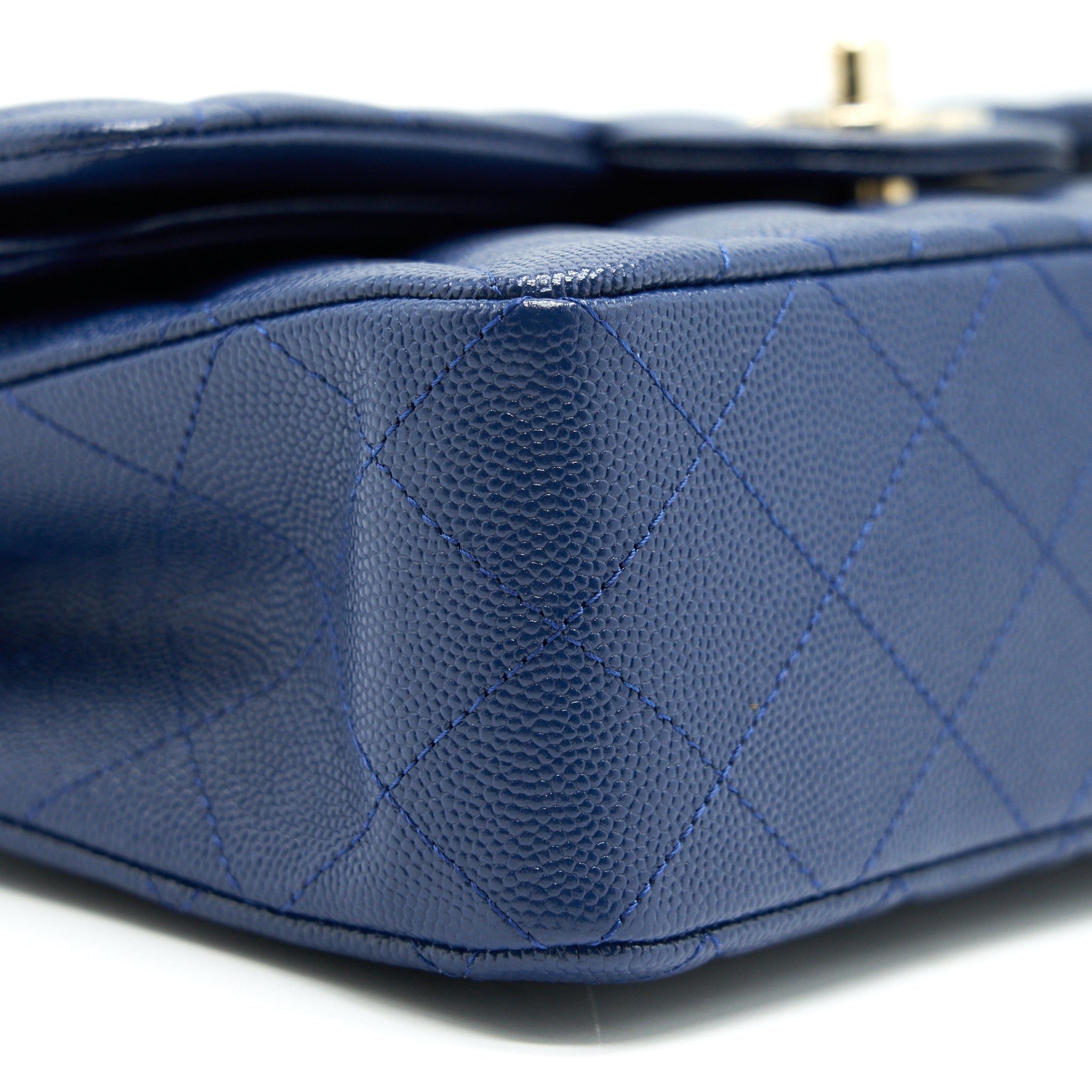 chanel-classic-small-double-flap-caviar-navy-lghw