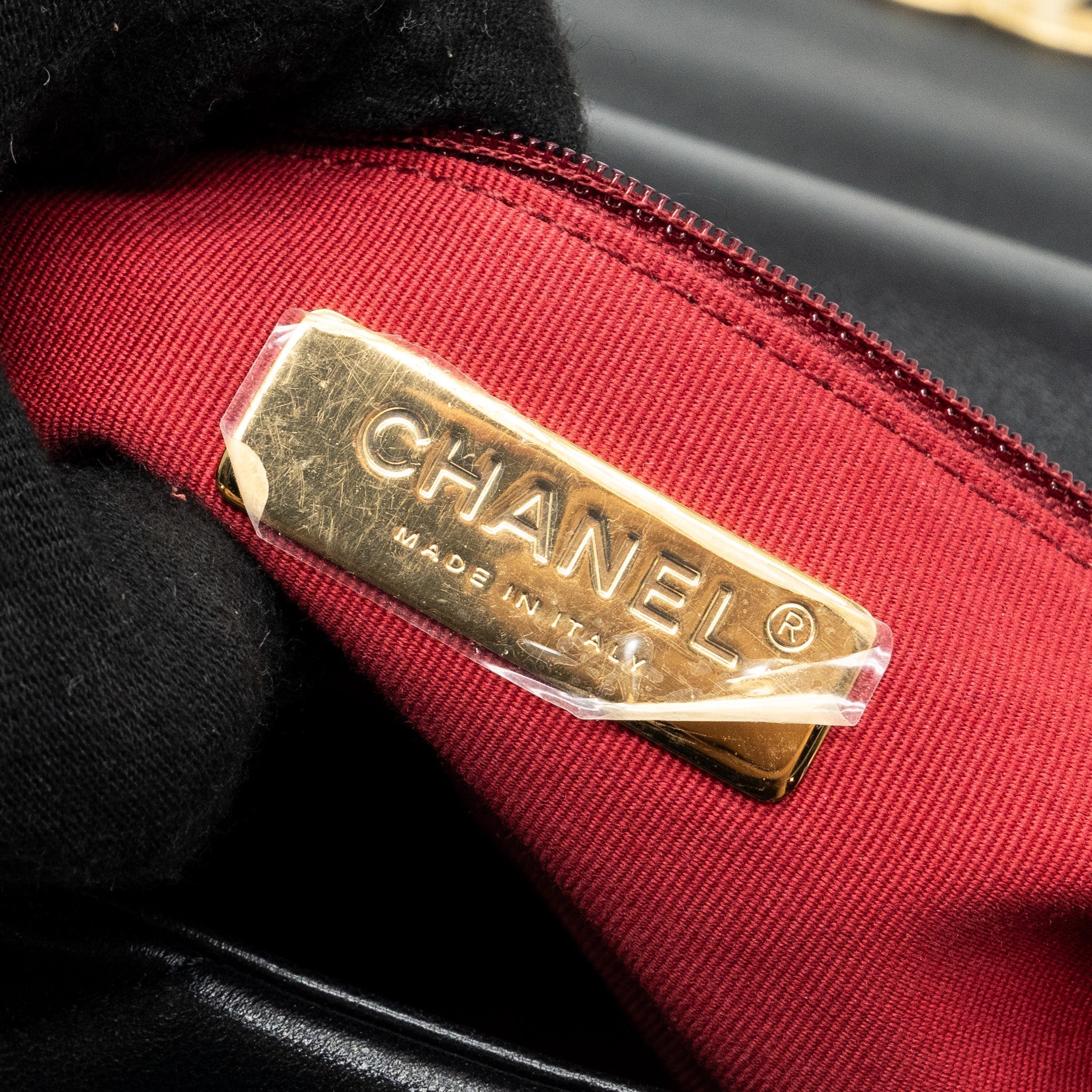 chanel-small-19-bag-lambskin-black-multicolour-hardware-microchip-copy