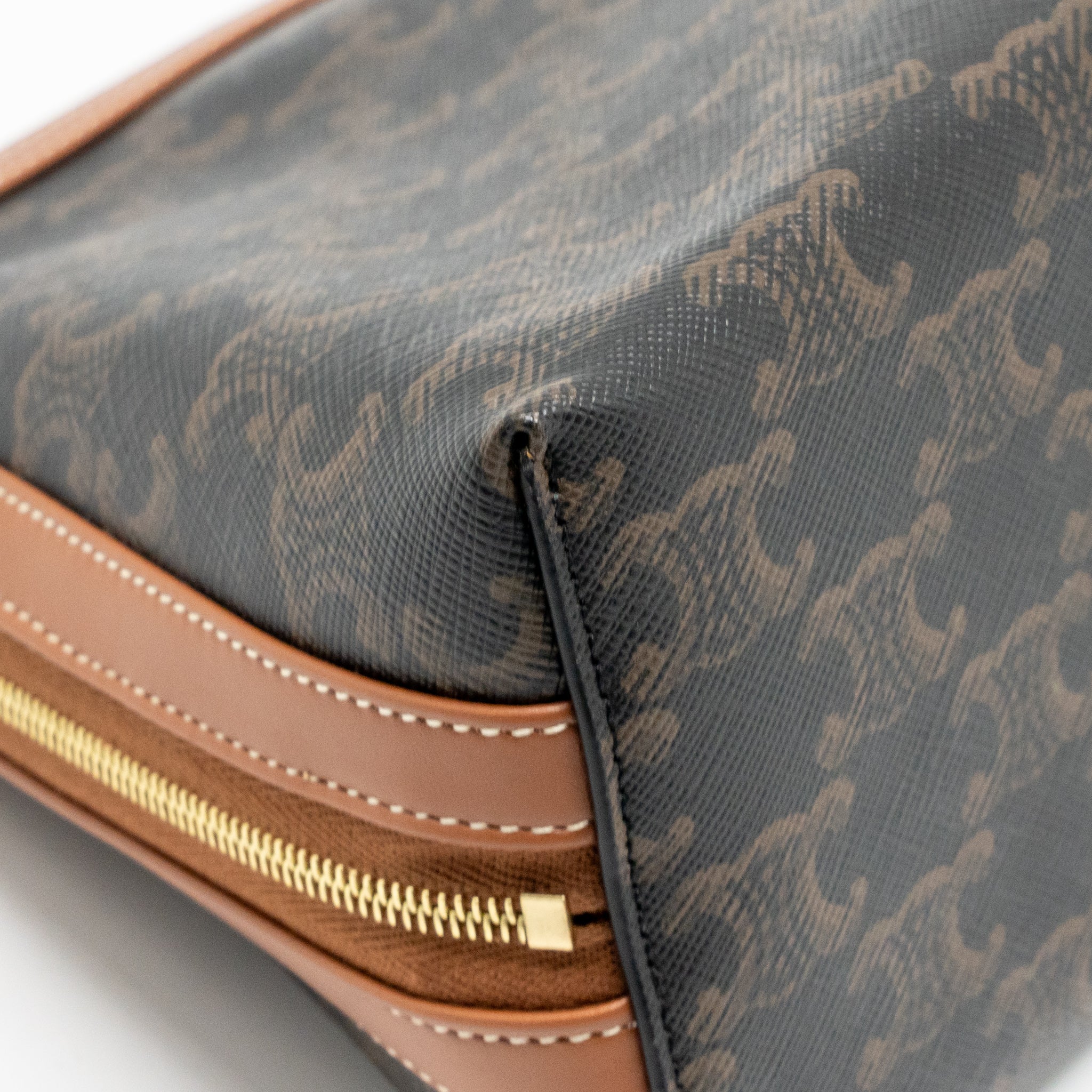 celine-large-cosmetic-pouch-triomphe-canvas-calfskin-tan-ghw