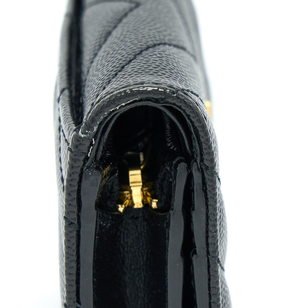 saint-laurent-ysl-pebbled-logo-plaque-cardholder-grained-calfskin-black-ghw