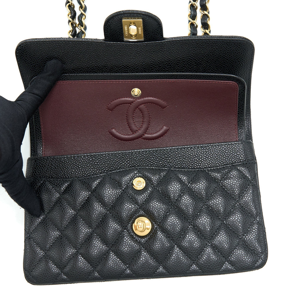 chanel-small-classic-double-flap-caviar-black-ghw-microchip-2