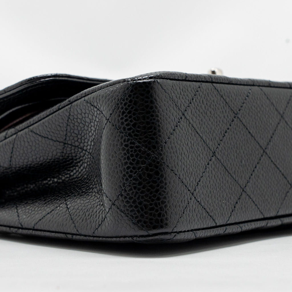 chanel-small-classic-double-flap-bag-caviar-black-shw-1