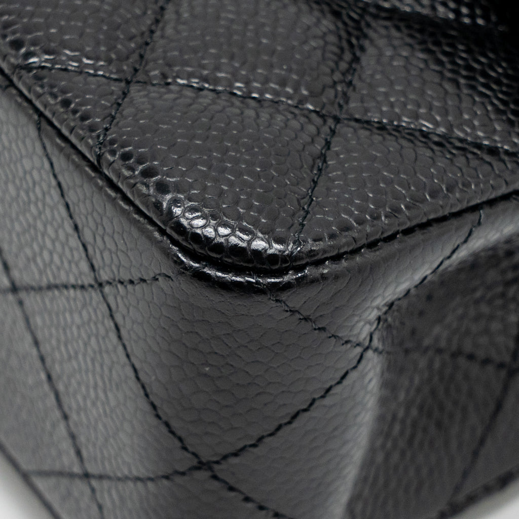 chanel-small-classic-double-flap-bag-caviar-black-shw-1
