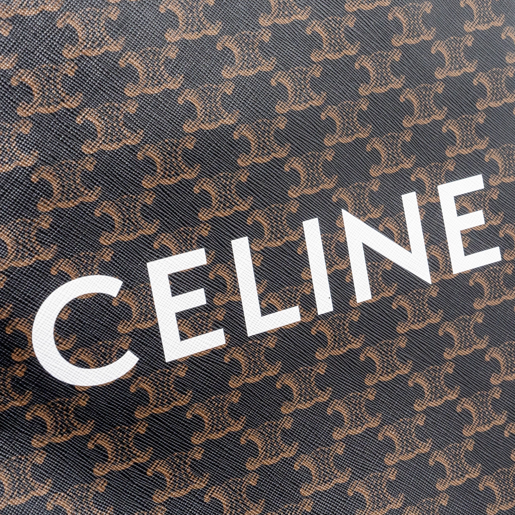 celine-vertical-cabas-triomphe-canvas-leather-ghw