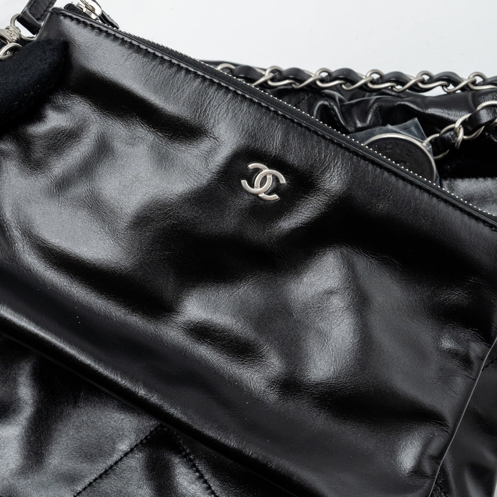 chanel-medium-22-bag-shiny-calfskin-black-shw-microchip