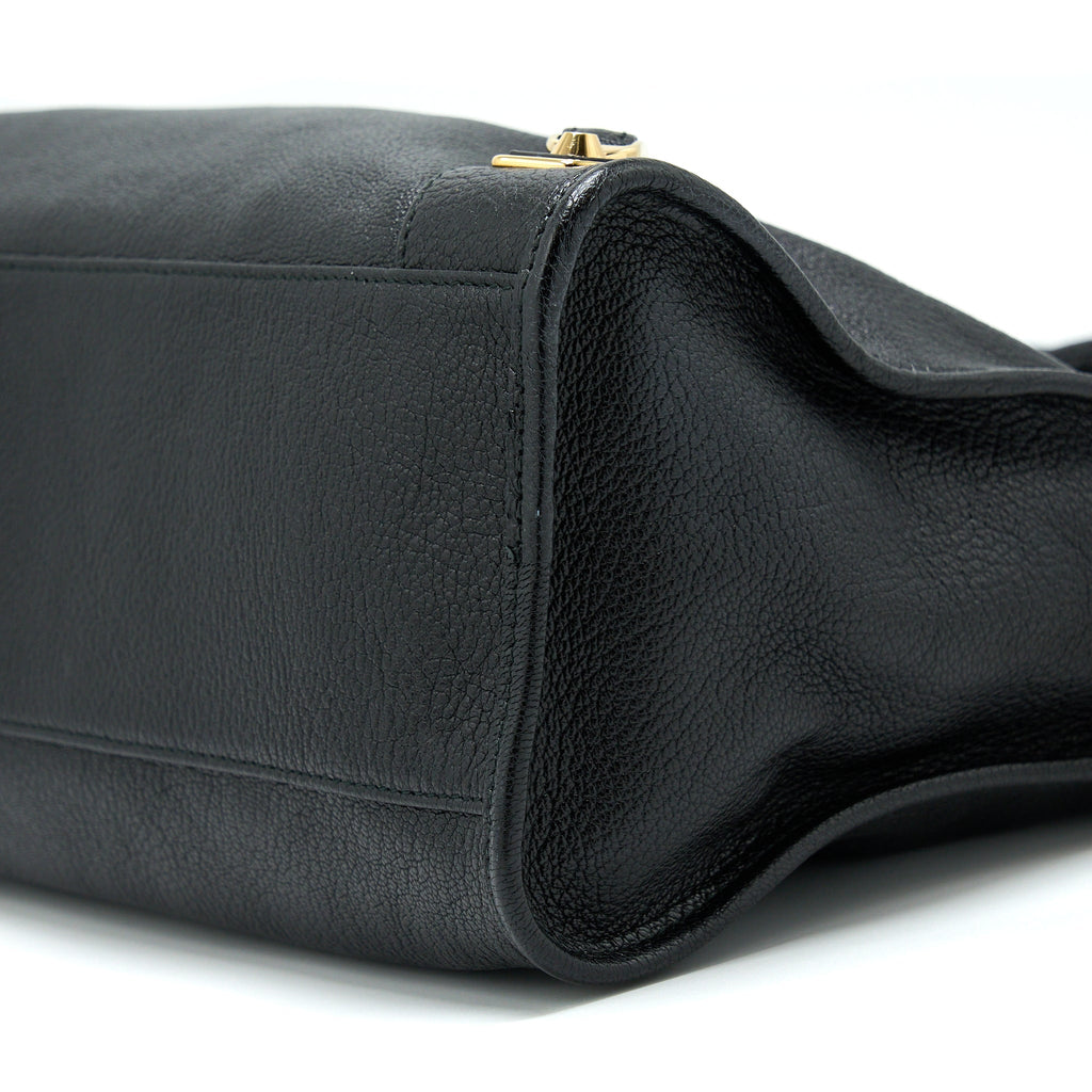balenciaga-edged-city-bag-goatskin-black-ghw