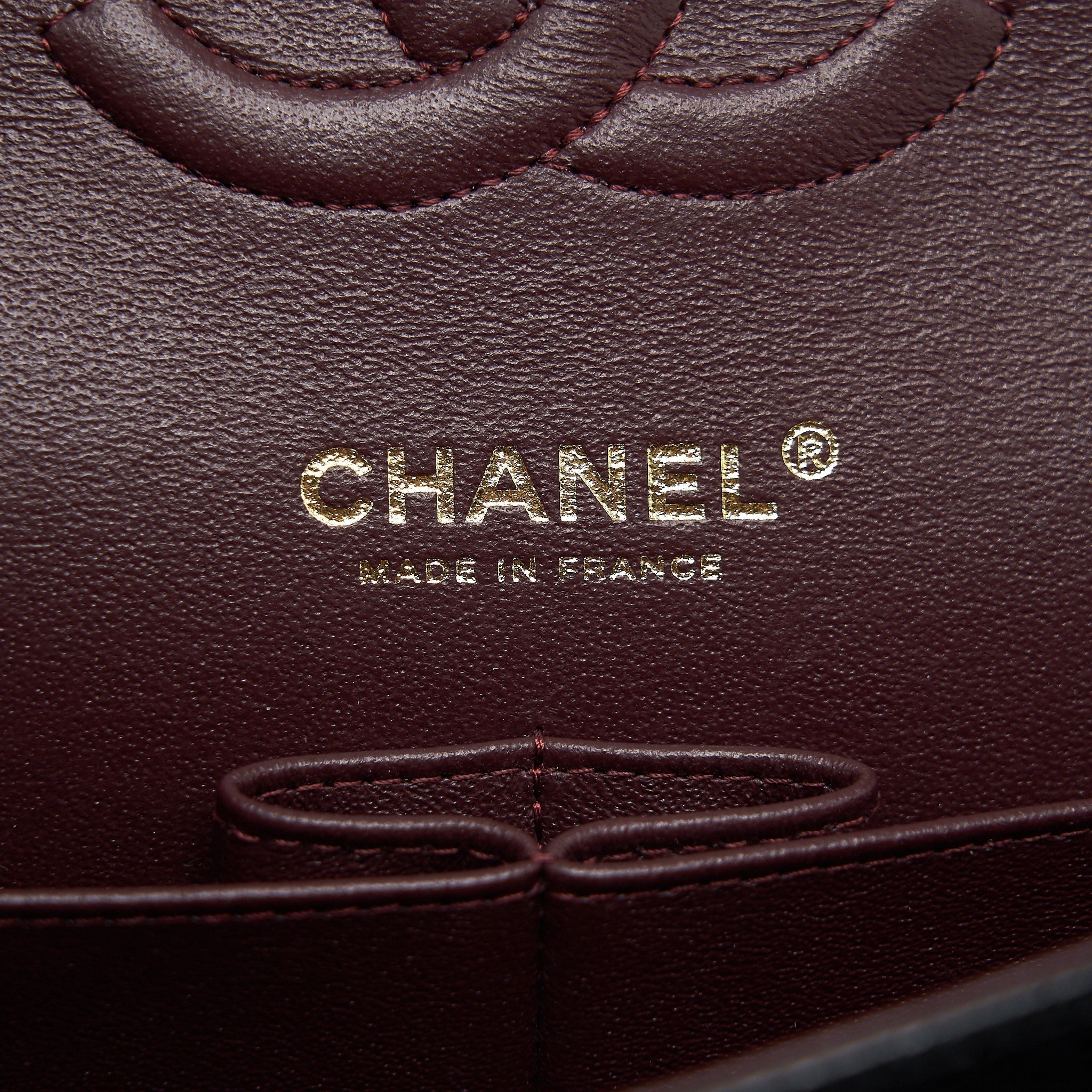 chanel-medium-classic-double-flap-25cm-caviar-black-ghw-microchip