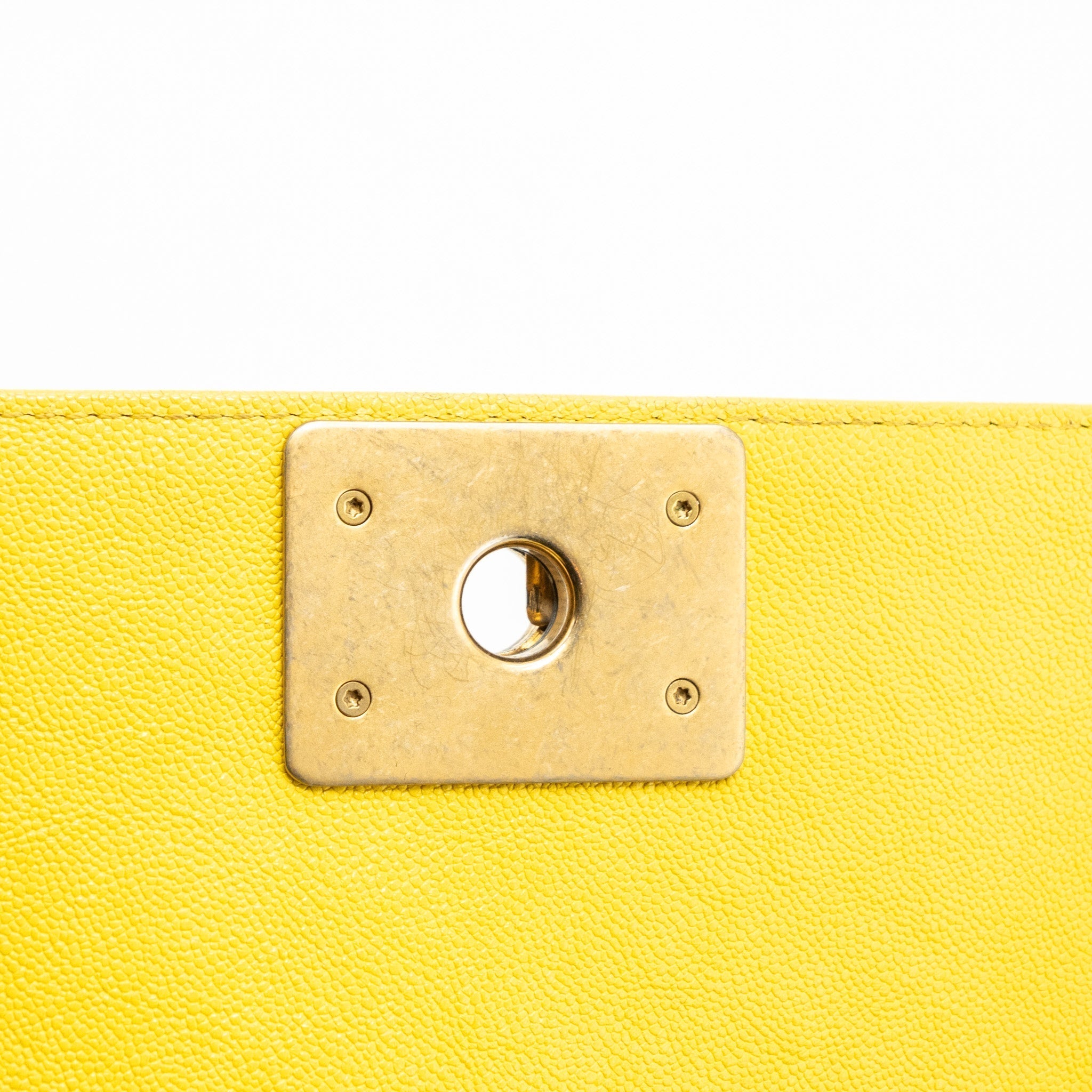 chanel-small-boy-bag-grain-calfskin-yellow-ghw