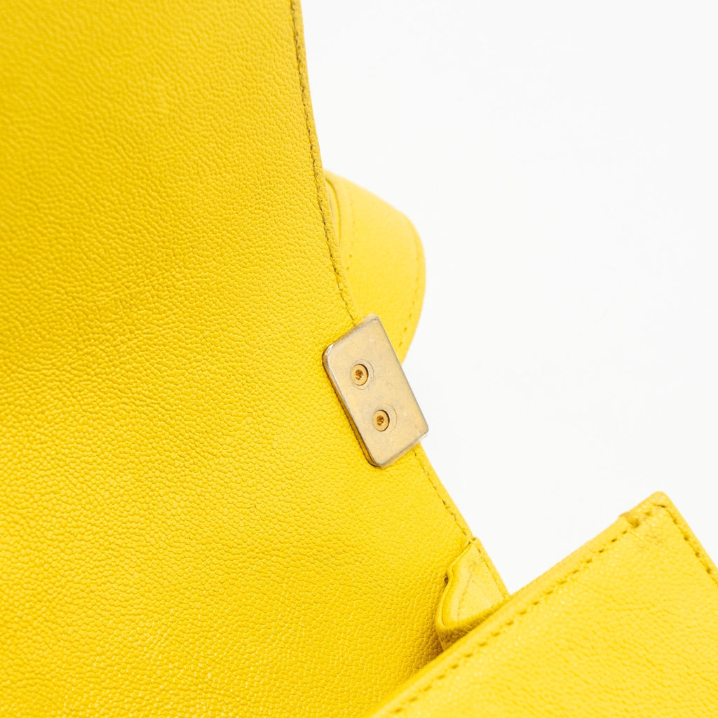 chanel-small-boy-bag-grain-calfskin-yellow-ghw